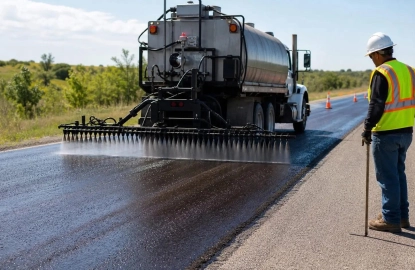 Hướng dẫn tưới nhũ tương nhựa đường đúng kỹ thuật